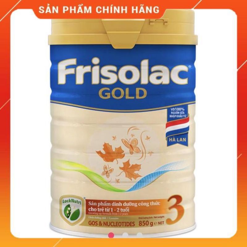 Sữa frisolac gold 3 850g mẫu mới date 2023