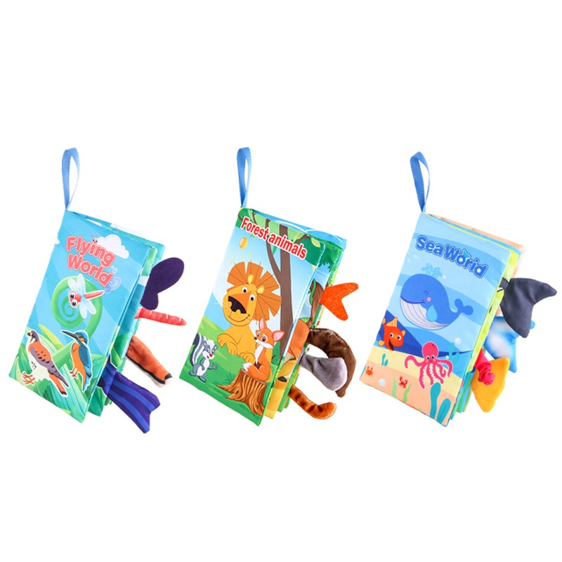 Sách Vải Mềm Giúp Bé Luyện Tập Kích Thước 4.72x0.98x10.43in