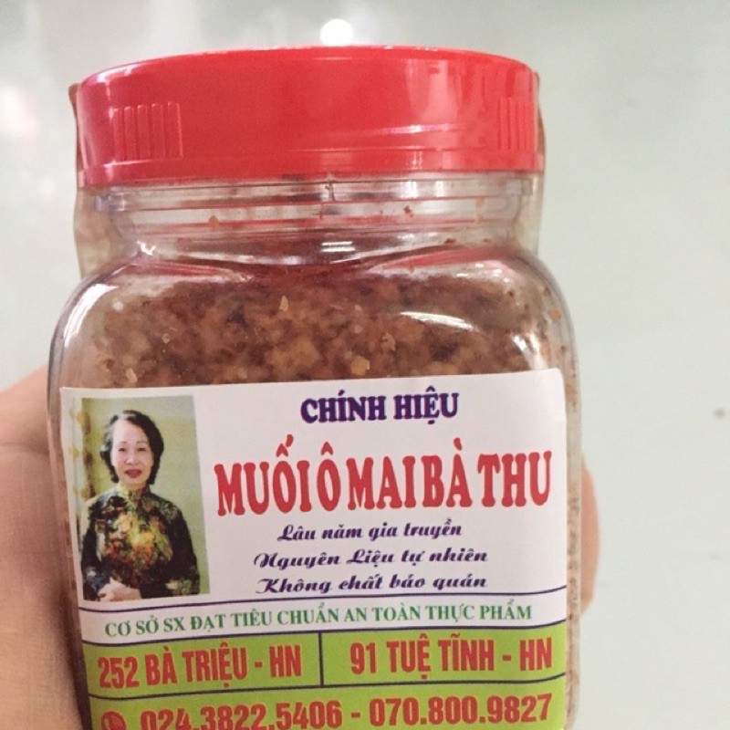 muối ômai bà thu chính hiệu