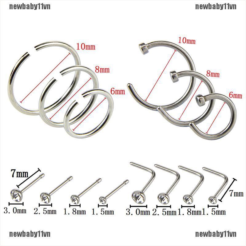 Bộ 14 Mũi Thép Không Gỉ Bao Gồm Mũi