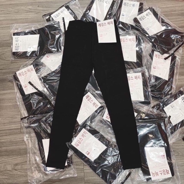 Quần legging mác hàn cạp cao