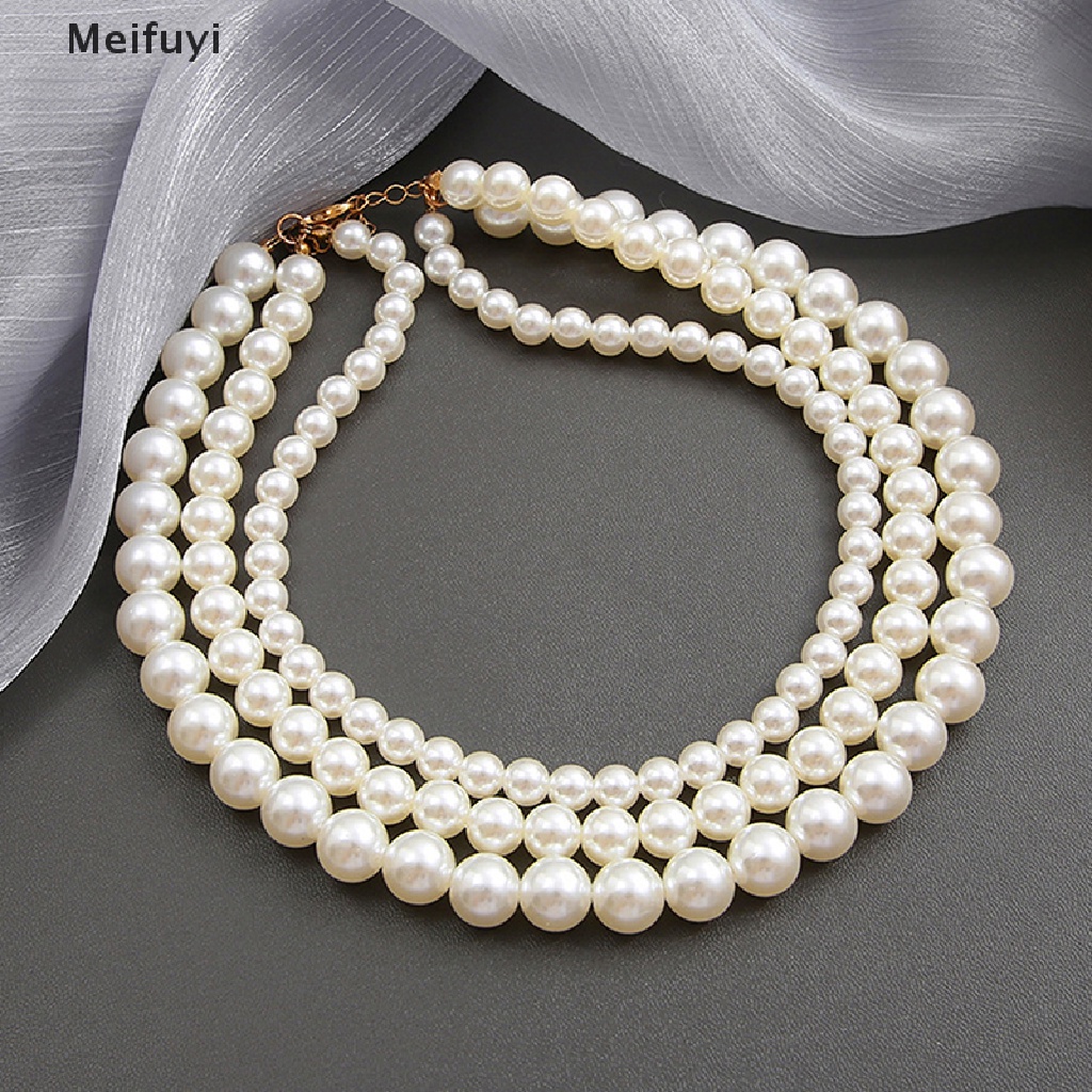 Vòng Cổ Choker Đính Ngọc Trai Nhân Tạo Thời Trang Dành Cho Nữ
