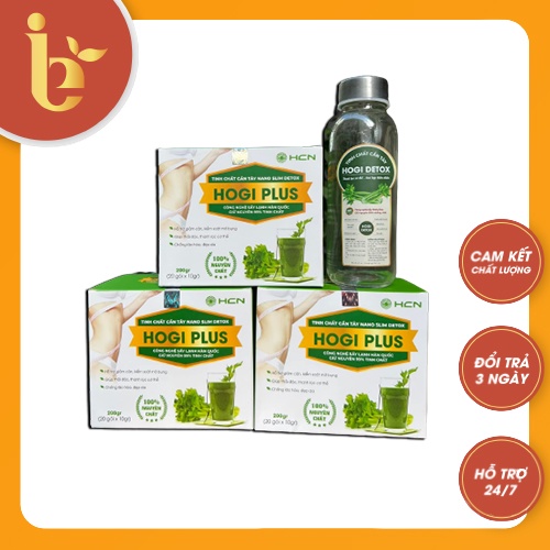 Tinh Chất Bột Cần Tây Nano Slim Detox Hogi Plus Hỗ Trợ Giảm Cân Thanh Lọc Giải Độc Cơ Thể