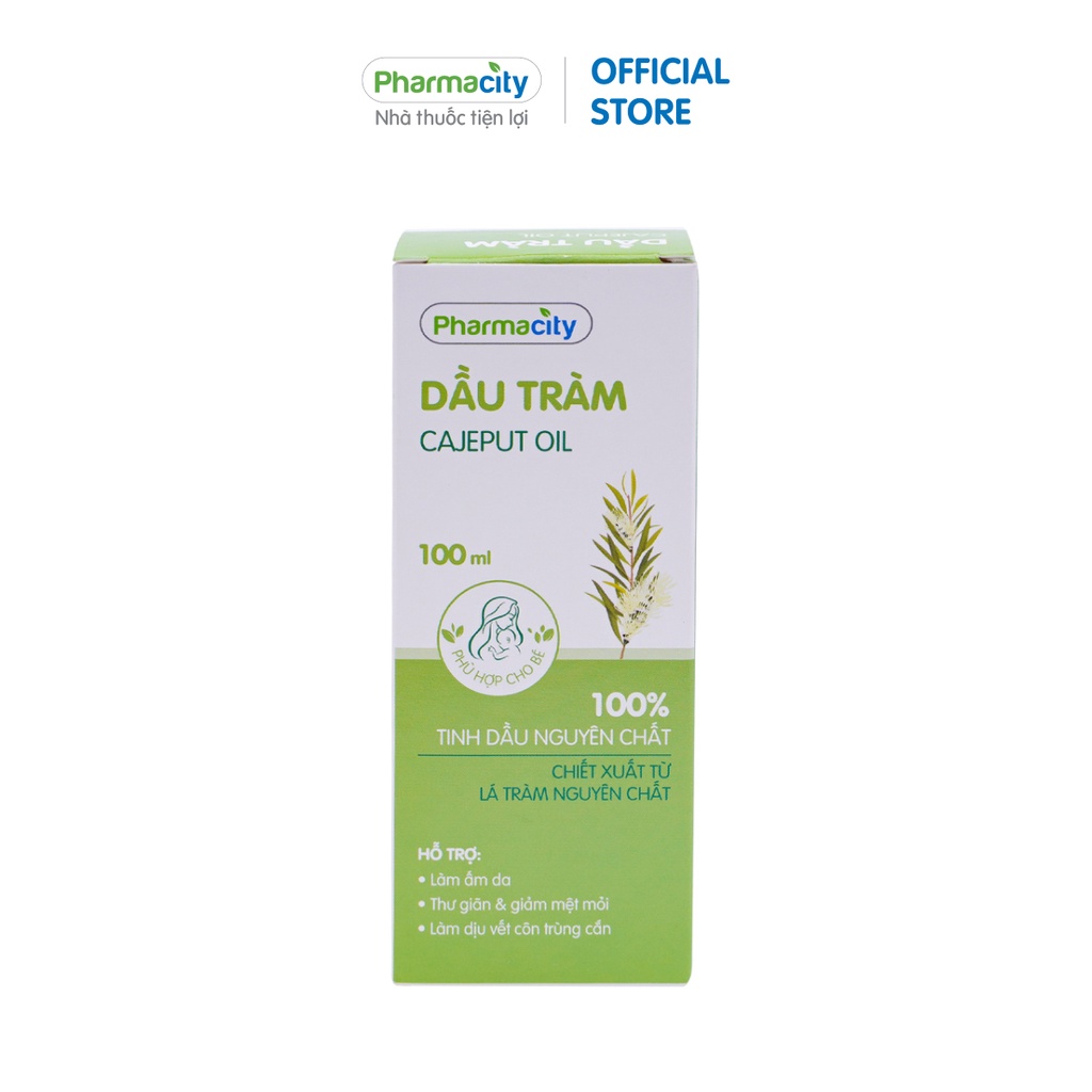 Dầu tràm Pharmacity nguyên chất (100ml)