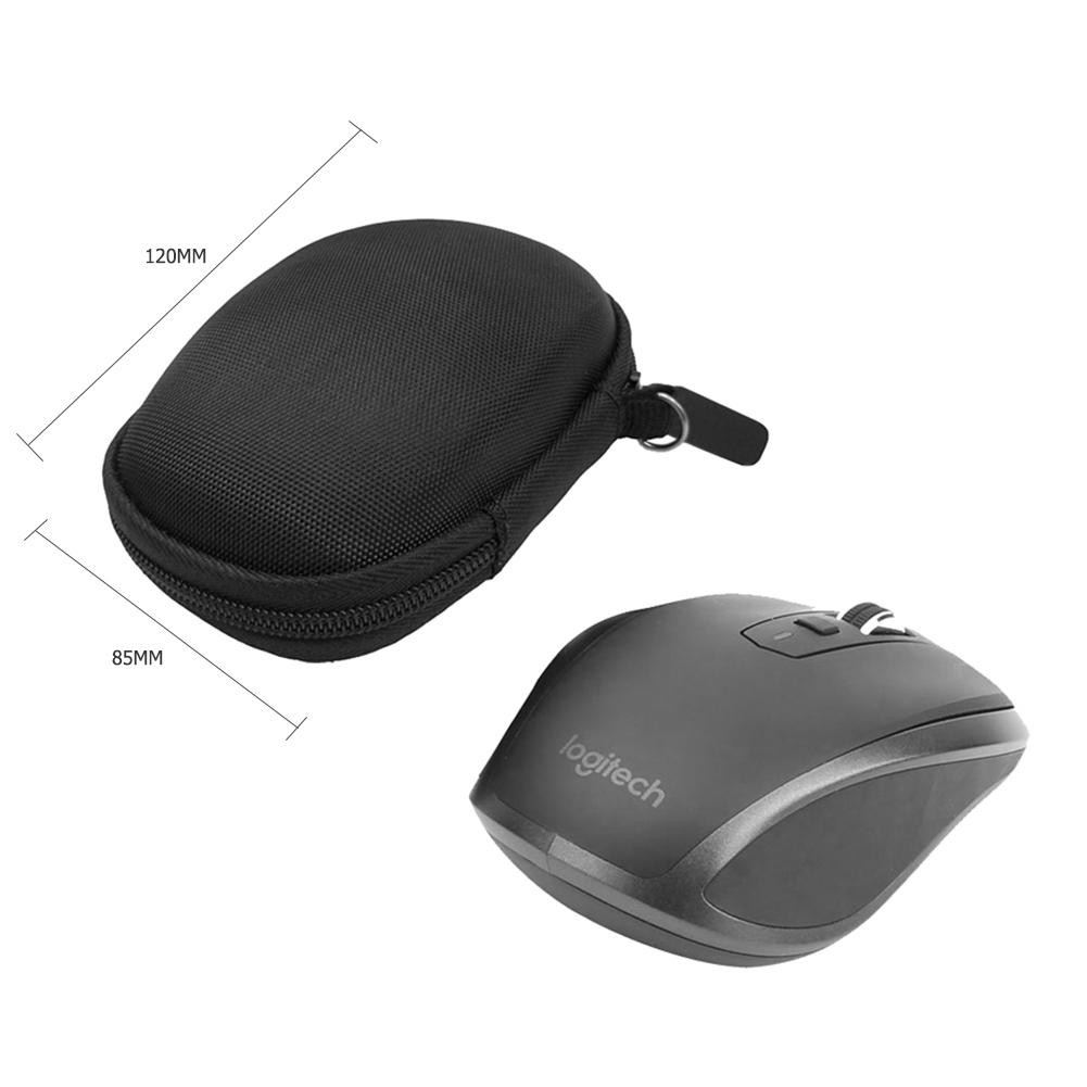 Portable Hard Shell Case for MX Anywhere 2S Mouse Water-resistant EVA Travel Carrying Storage Bag