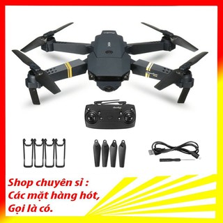 Combo 2 pin Flycam E58 Thế Hệ mới,Máy Bay Điều Khiển, Camera WIFI FPV 4K HD, Tích Hợp Giữ Độ Cao, nhào lộn 360