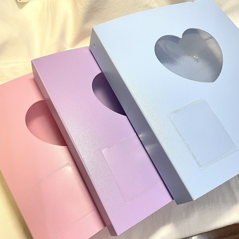 Sổ Còng Binder Cuốn Album Ảnh 2 Lỗ Khổ A5 DIY Tiện Dụng