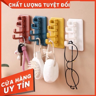 Hh móc dán tường 4 chấu đa năng