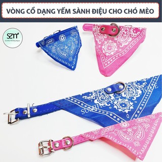 Vòng cổ cho chó mèo thú cưng (vòng chuông, vòng yếm, dây dắt)