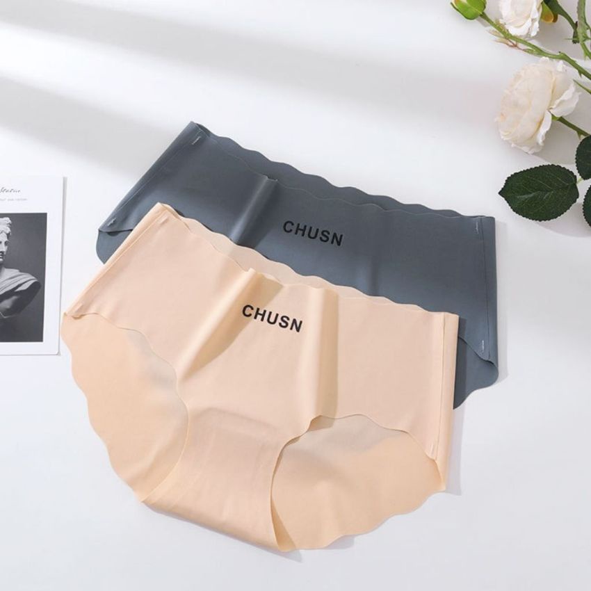 Quần lót nữ không đường may Đúc Su thun lạnh cao cấp không đường may mềm mại kháng khuẩn L8977