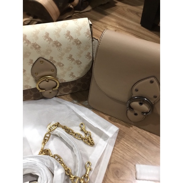 Túi coach y hình da thật Size 25