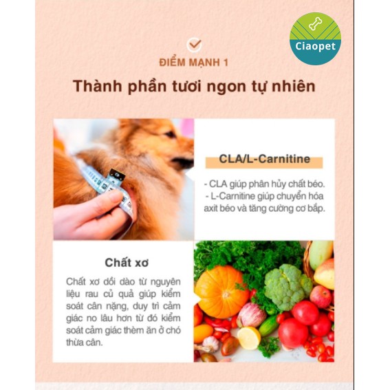 [COMBO 3 gói 400g] Thức ăn cho chó - Hạt ANF cao cấp Nature's Kitchen (NK Hàn Quốc)