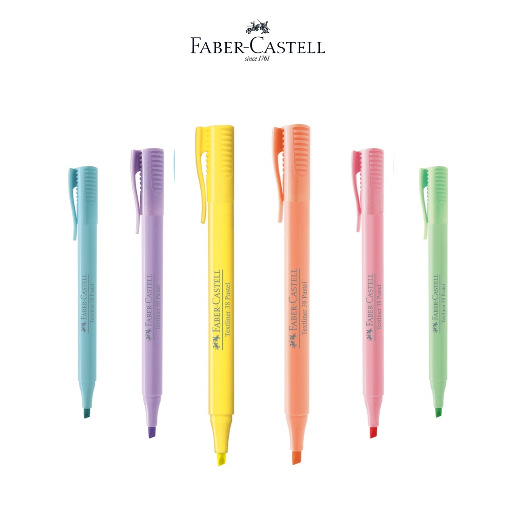 Bút Dạ Quang Textliner 38 - Pastel Faber-Castell