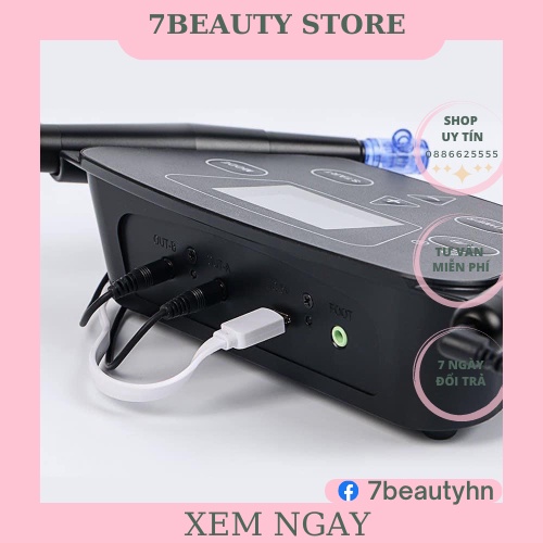 Máy Chuyên Xăm Môi,Mày Mí Kỹ Thuật Số Blackpearl 2.0 Phun Xăm Thẩm Mỹ
