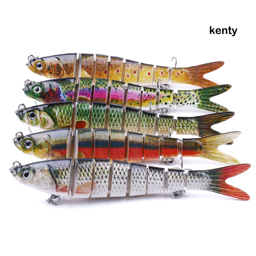 Kt KT Ktt☀Mồi Giả Nhử Cá Nhiều Khớp Nối 13.7cm 27g