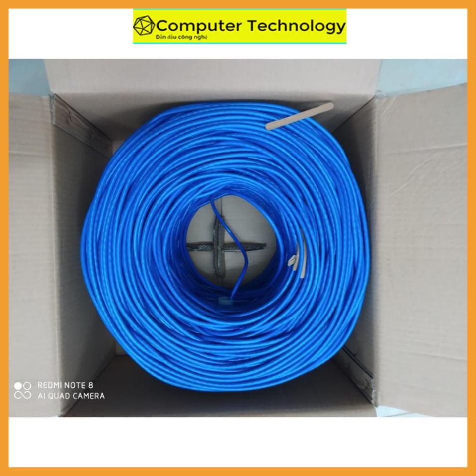 Dây cáp mạng ampp cat6 cuộn dài 305m lõi hợp kim