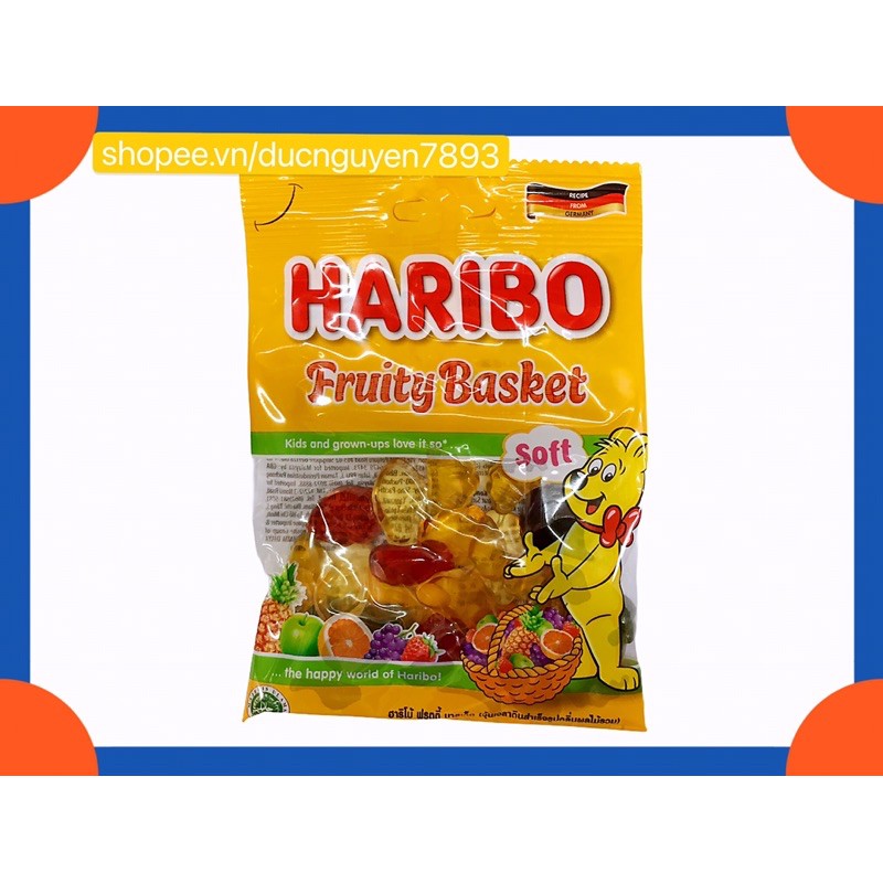 KẸO DẺO GẤU HARIBO GOLDBEARS 80g/bịch