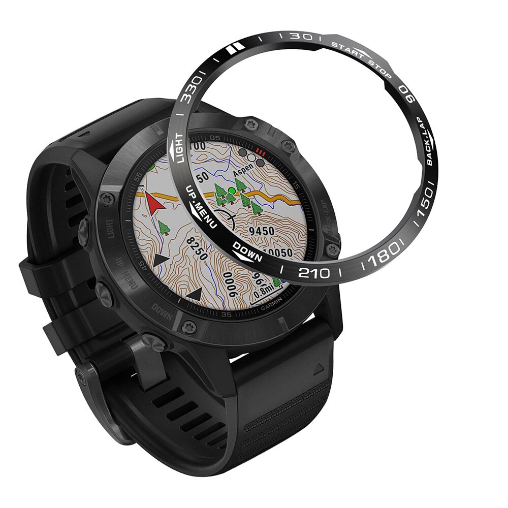 Ốp Bảo Vệ Chống Trầy Xước Bằng Thép Không Gỉ Cho Garmin Fenix 6x Pro