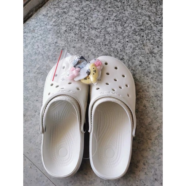 Dép sục cross chống trượt họa tiết chó Cinnamon Melody Kuromi Pudding Dog dễ thương cho nữ