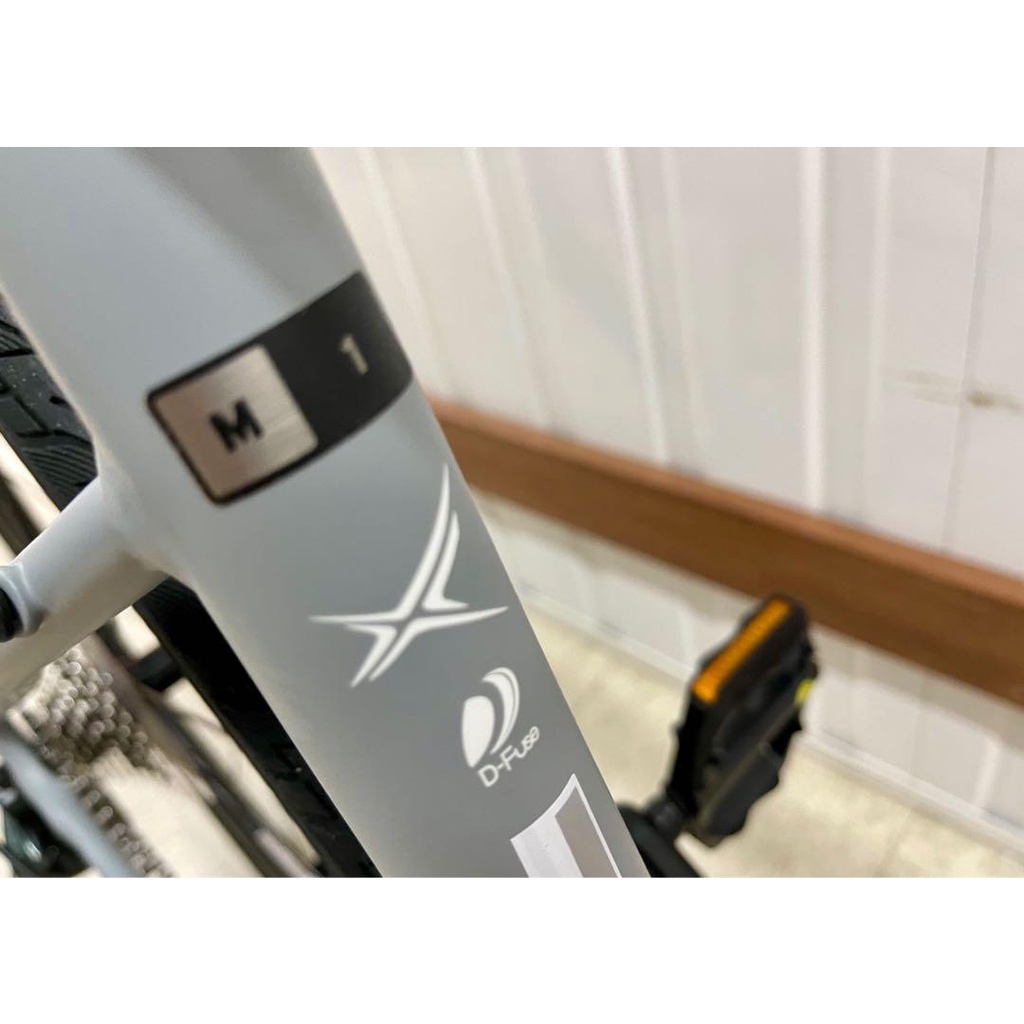 Xe đạp đường trường 2022 Giant Revolt F1, Hợp kim nhôm Giant, Bộ group Shimano Tiagra, Phanh đĩa dầu Tektro, Màu trắng