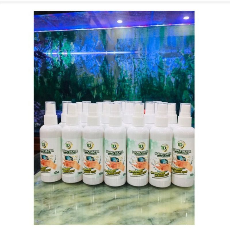 Nước rửa tay kháng khuẩn NANO BẠC công nghệ nano 100ml