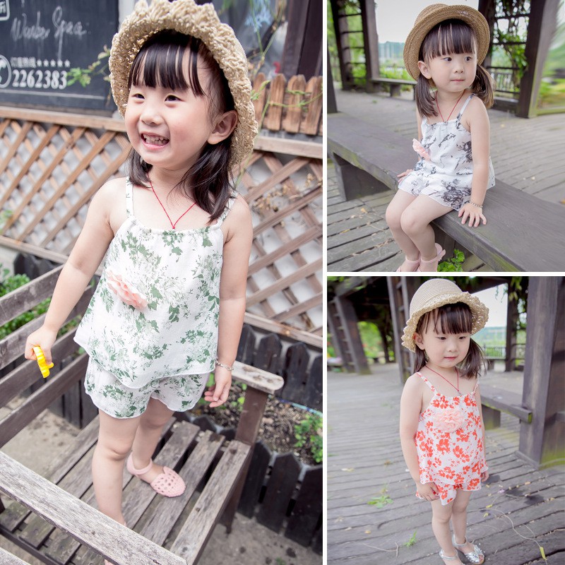 Bộ hoa 2 dây bé gái