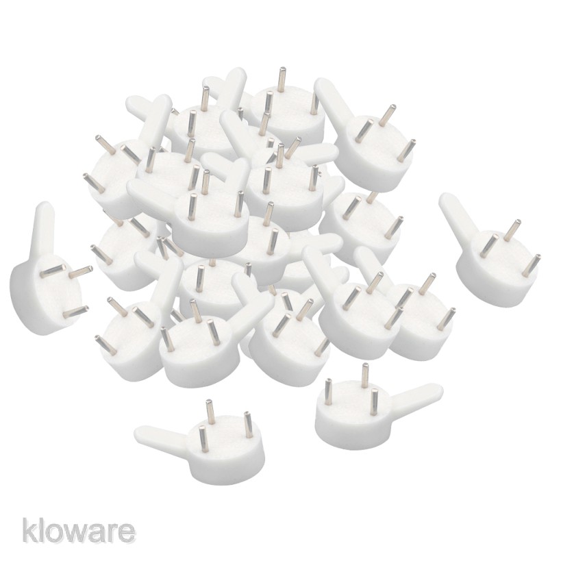 Bộ 100 Móc Treo Khung Ảnh Gắn Tường Bằng Nhựa Cứng