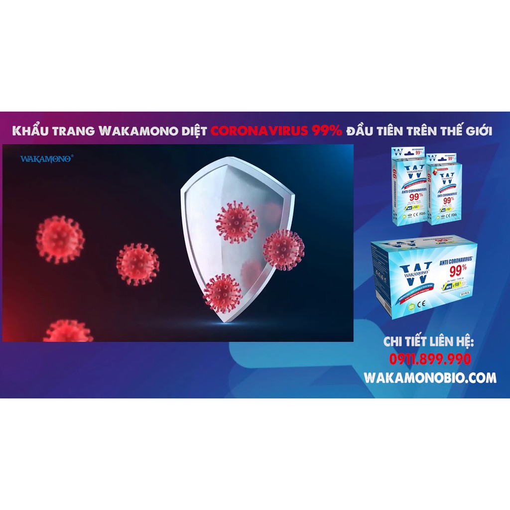 [CÒN HÀNG] Khẩu trang Y TẾ WAKAMONO | BigBuy360 - bigbuy360.vn