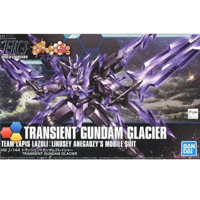 (Spot) Mô hình lắp ráp Bandai HG HGBF 050 1/144 Glacier Gundam Creator thoáng qua