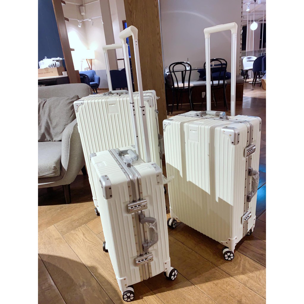 Vali khung nhôm khoá sập góc vuông B3V cao cấp