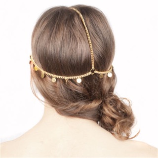 Bờm tóc bohemian - Vòng đội đầu head chain boho style