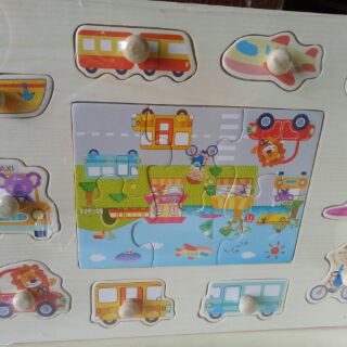 Combo 3 bảng gỗ núm cho bé