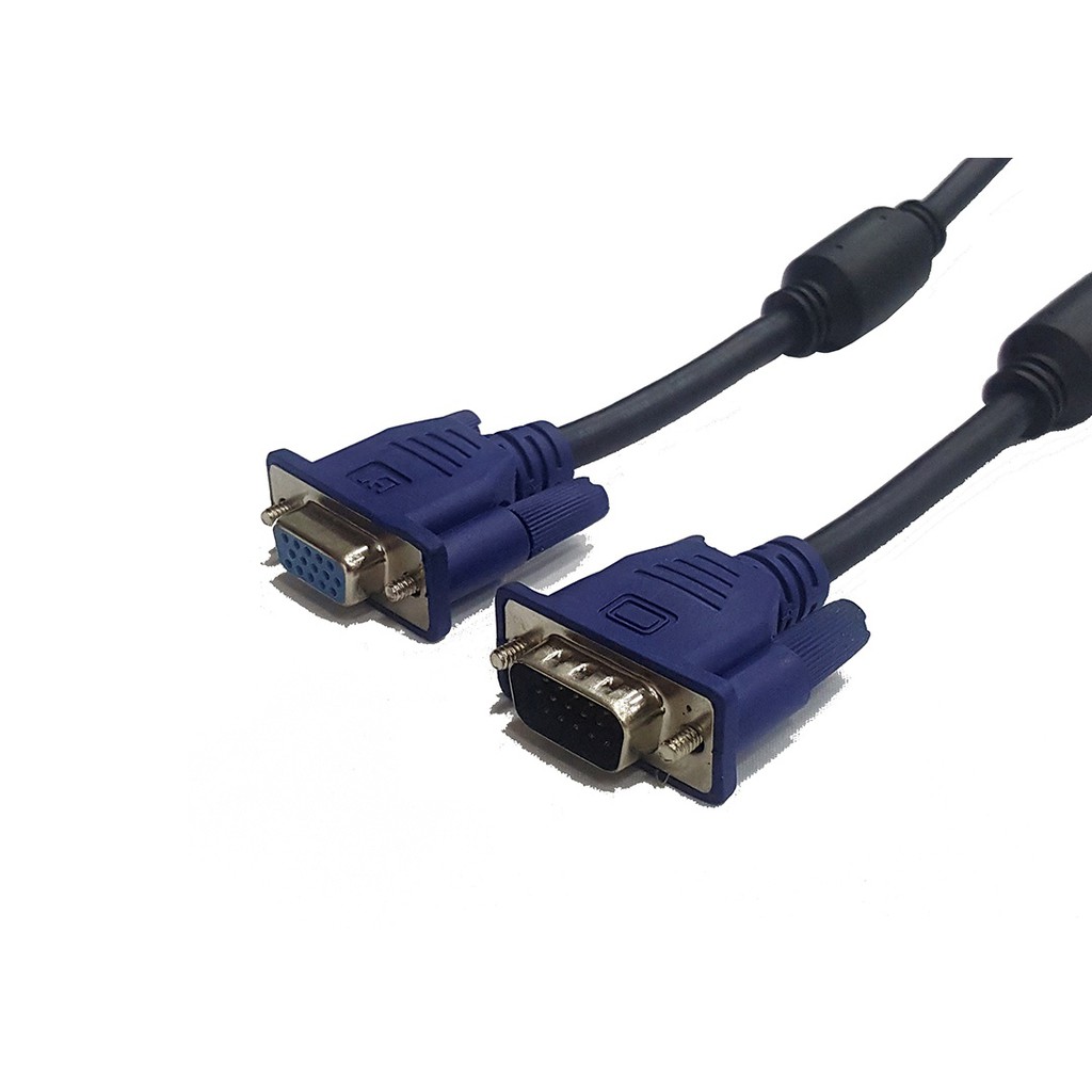 Dây cáp VGA dài 1.5m kết nối rõ nét màn hình máy tính, dây chuẩn chất lượng tốt | BigBuy360 - bigbuy360.vn