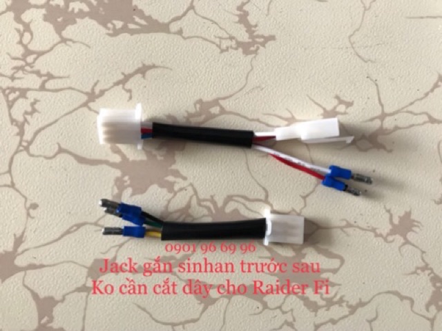 Jack nối gắn đèn lái Suzuki Satria Fi – Raider Fi Việt Nam
