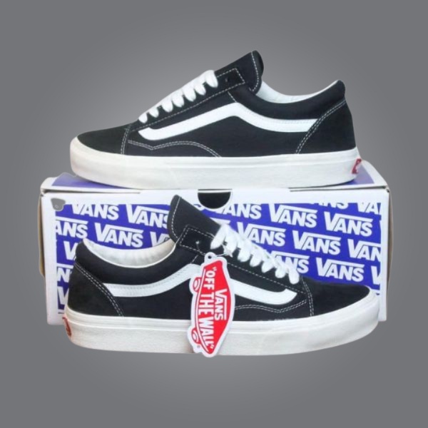 Giày thể thao nam nữ vans vault viền trắng hàng việt nam xuất khẩu giày sneaker nam nữ full size 36-43