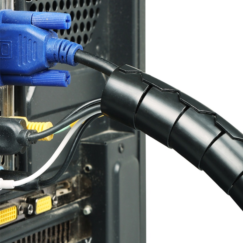 Vỏ Bọc Quấn Dây Cáp 2M Chống Rối Sắp Xếp Gọn Gàng