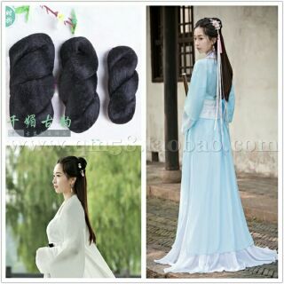 Búi tóc xoắn giả cổ trang