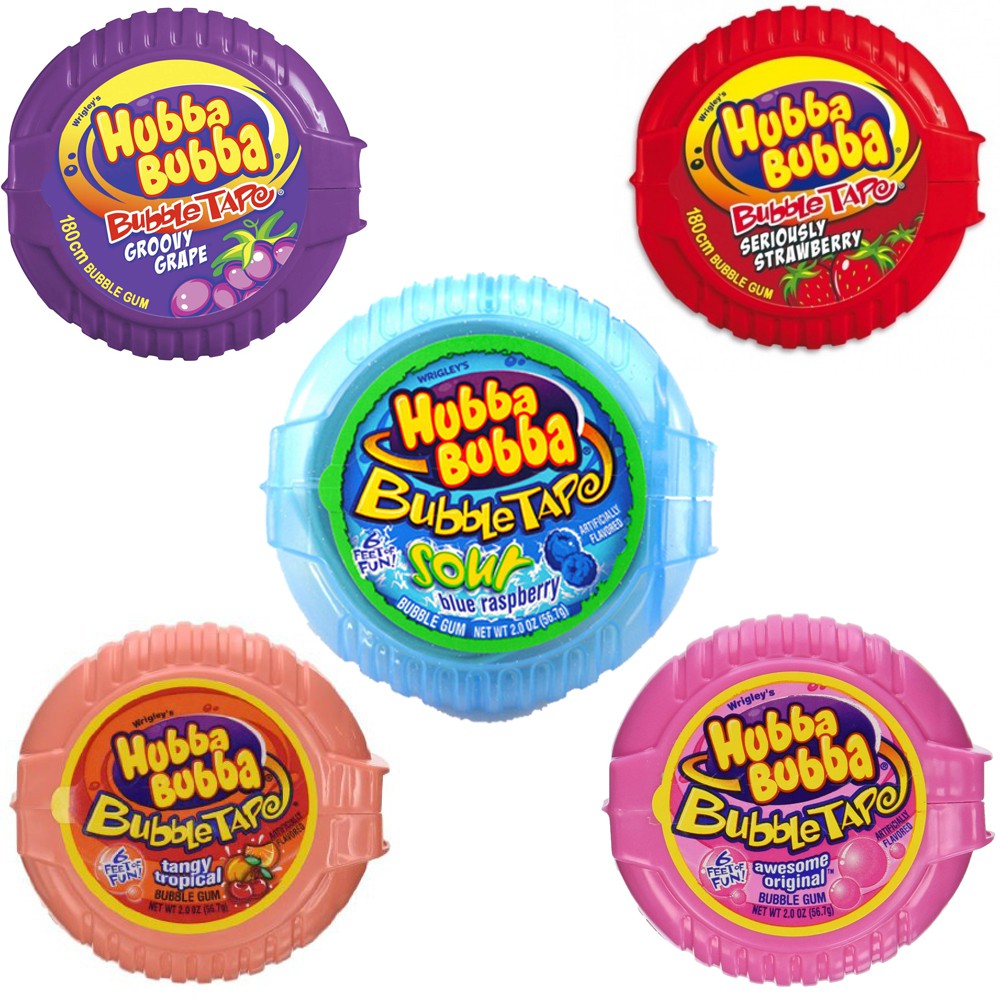 Kẹo cuộn Hubba Bubba sưu tập năm 2019