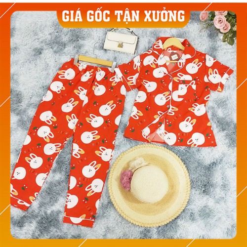 Bộ Quần Áo Ngủ Lụa Cao Cấp, Pyjama Nữ Mềm Mịn Siêu Mát [ FREESHIP + VIDEO ẢNH THẬT ]