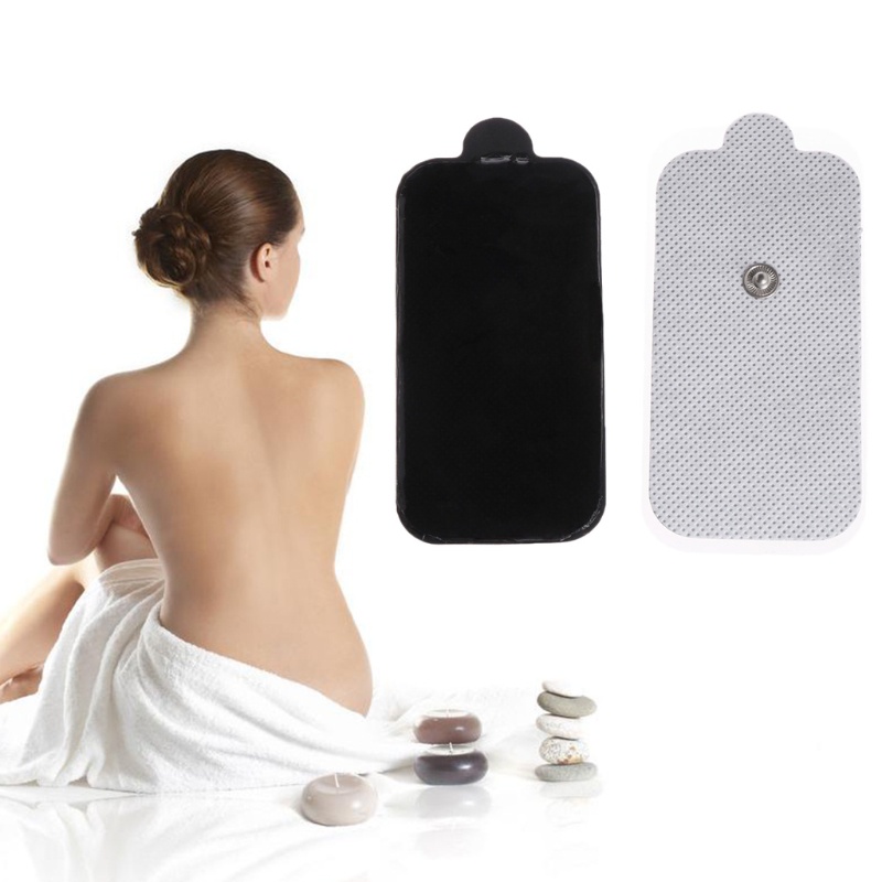 Bộ 2 Miếng Đệm Điện Cực Lớn 9x5cm Có Thể Tái Sử Dụng Cho Máy Massage