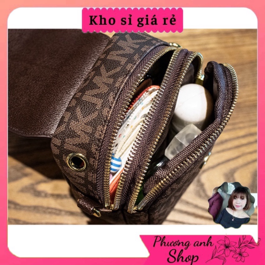 Túi xách đeo Chéo MK Chất Da Pu Cao Cấp Có 2 NGăn kéo khóa Windy.com