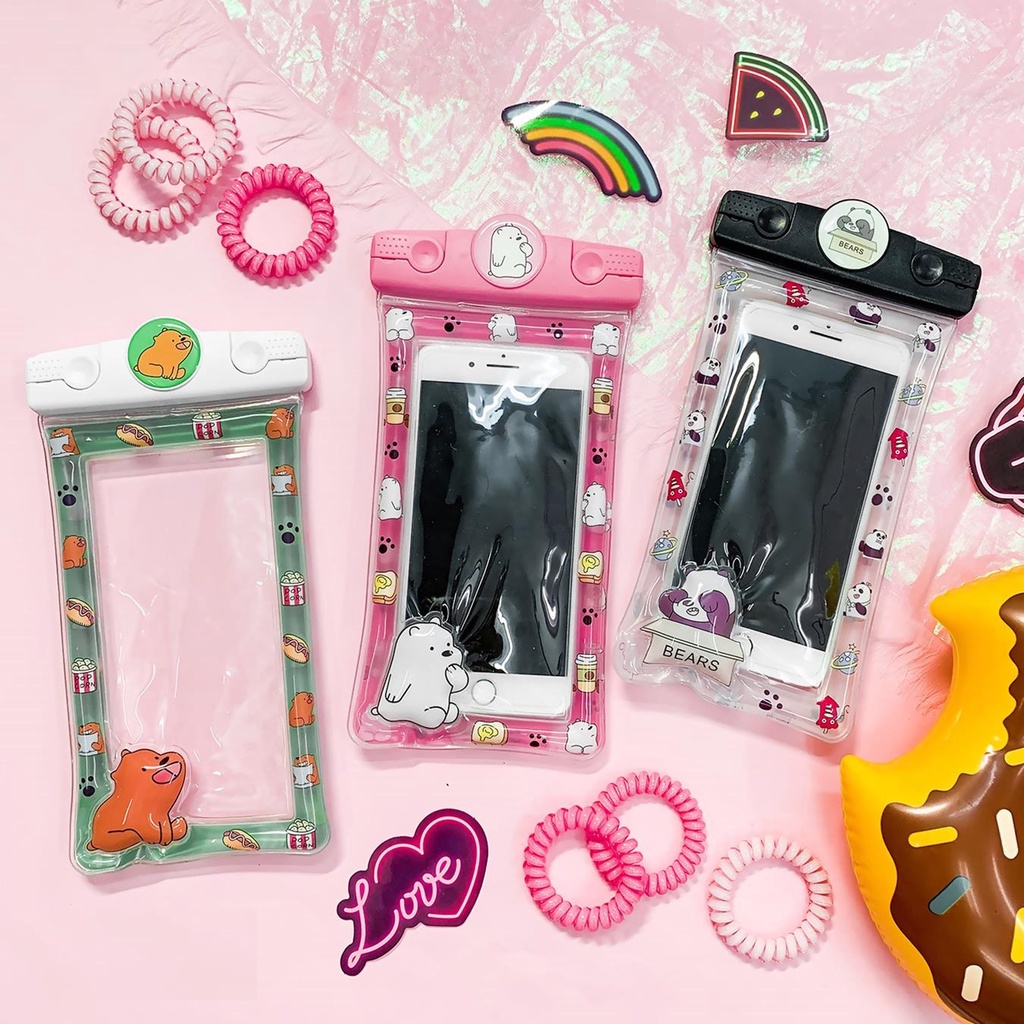 Túi Đựng Điện Thoại Chống Nước Có Phao Du Lịch Tiện Dụng