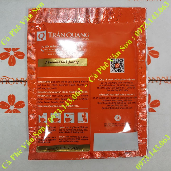 Gói nhỏ 20g cà phê sữa Buổi Sáng Trần Quang | BigBuy360 - bigbuy360.vn