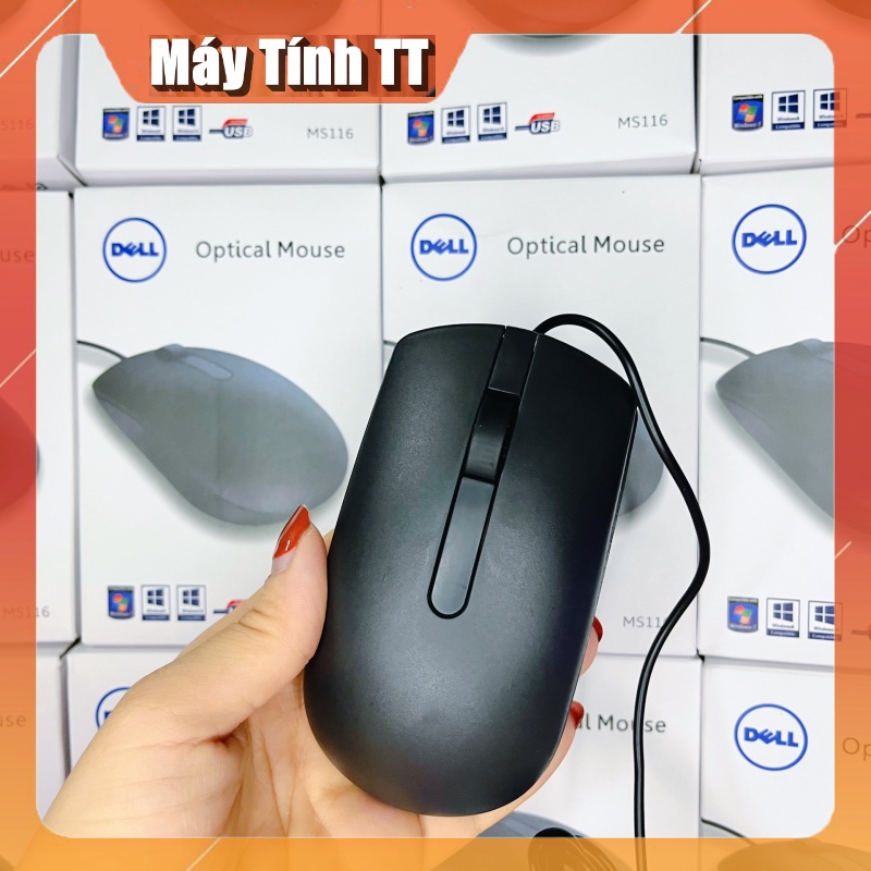 Chuột màn hình Dell Ms116 có dây siêu bền - Máy Tính TT