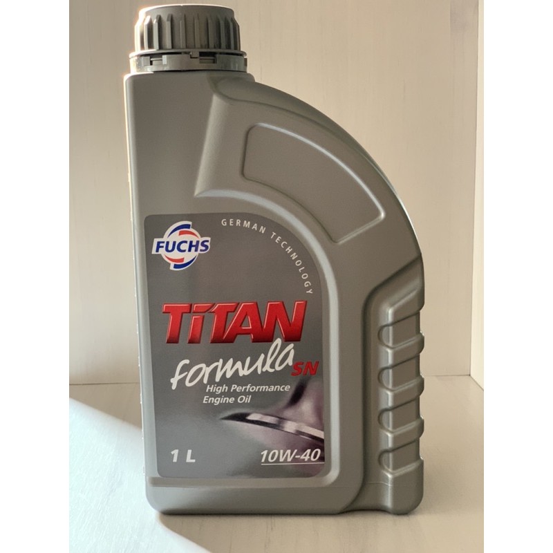 Nhớt Nhập Khẩu Cao Cấp cho XE TAY GA Fuchs Titan Formula,1L, API SN