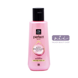 Dầu gội Mise En Scene Perfect Serum GOLDEN MOROCCO ARGAN OIL Styling Shampoo Minisize 140ml