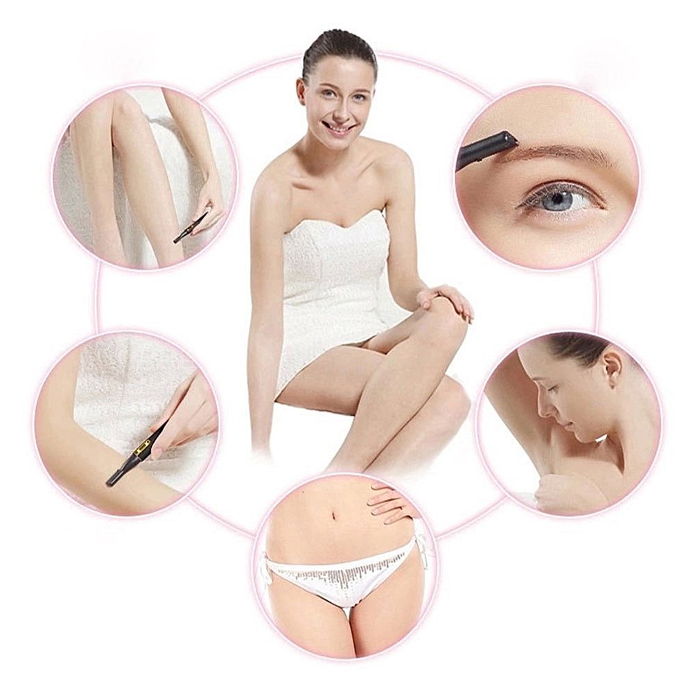 (Hàng Mới Về) Máy Cạo Lông Mày / Lông Cơ Thể Mini Nhỏ Gọn Tiện Dụng Cho Nữ | BigBuy360 - bigbuy360.vn