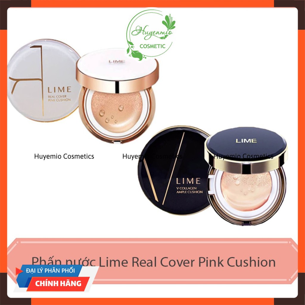 Lime / Phấn nước Lime Real Cover Pink Cushion