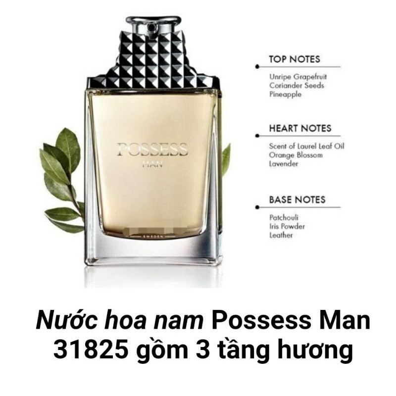 Nước hoa Possess Man(Nam) 75ml của Ba Lan.Sang Trọng và Lịch Lãm.