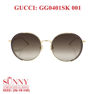 Kính Mát Unisex Gucci GG0401SK
